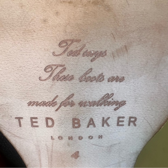 Ted Baker Women’s Ecarna Black Heeled Bootie Size 6 #B1182 - Picture 12 of 13